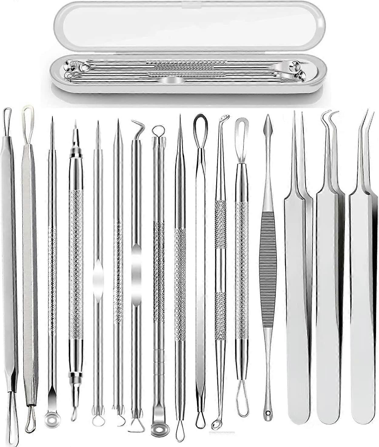 Blackhead Remover 16pcs Kit with Portable Box