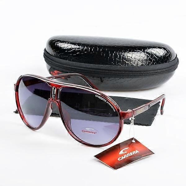 Gafas de sol retro de moda [Rojo]