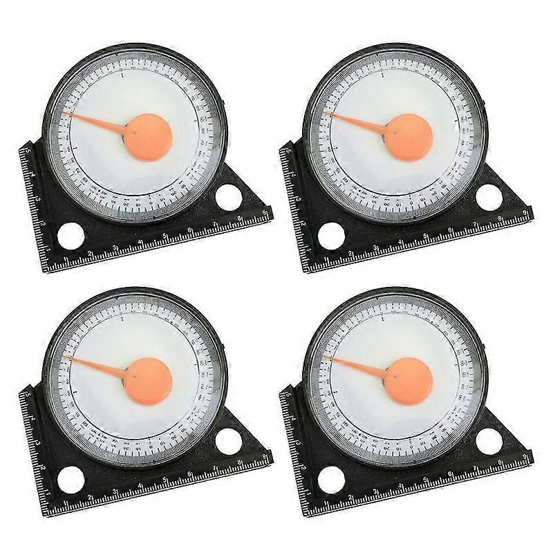 Multifunctional Plastic Angle Meter, Slope Meter, Angle Meter, Pointer Type Horizontal Angle Meter