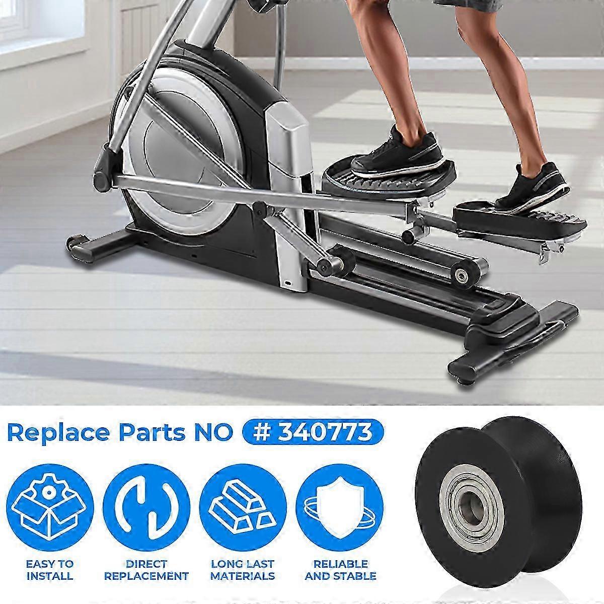 Superior New Arrival Roller Wheel Works With Epic FreeMotion HealthRider Proform For NordicTrack Elliptical OEM 340773