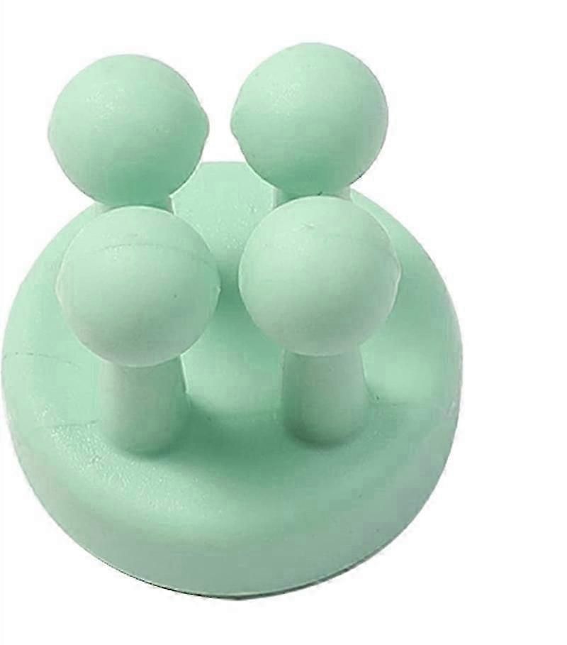Bedroom Silicone Non-Marking Paste Hooks Set, 4 pieces (Random Color)