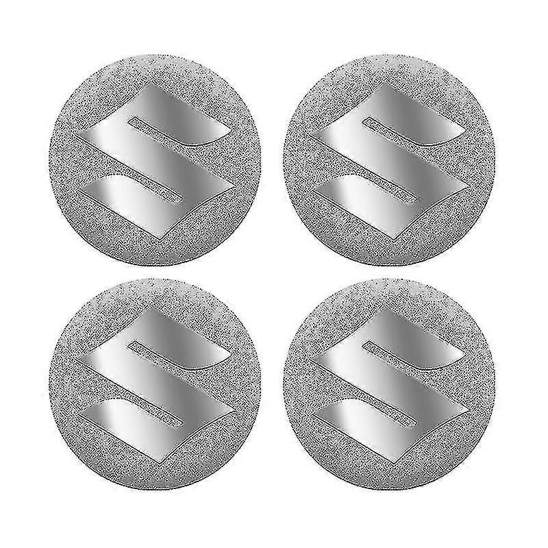 4pcs 56mm גלגל רכב מרכז רכזת תג סמל מדבקת גלגל מדבקת עבור סוזוקי ג'ימני גרנד ויטארה Sx