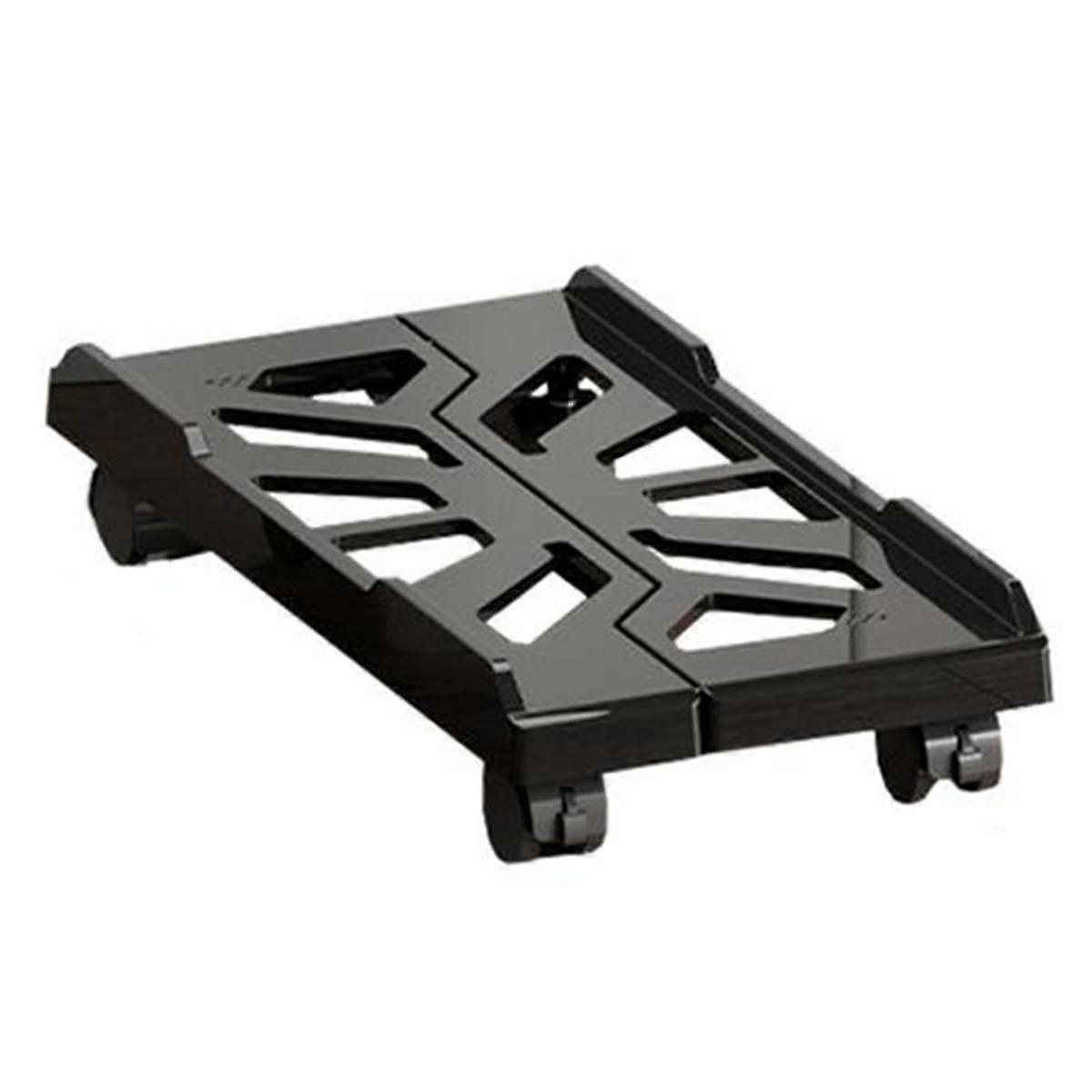 Computer Tower Stand Adjustable Mobile CPU Stand CPU Holder PC Tower Stand with Rolling Caster Whee