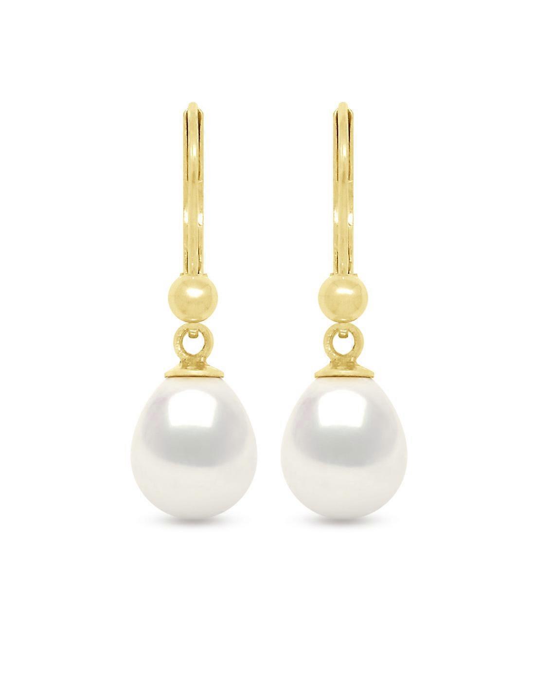 Orecchini - 8-9 mm - Bianco - KARINA