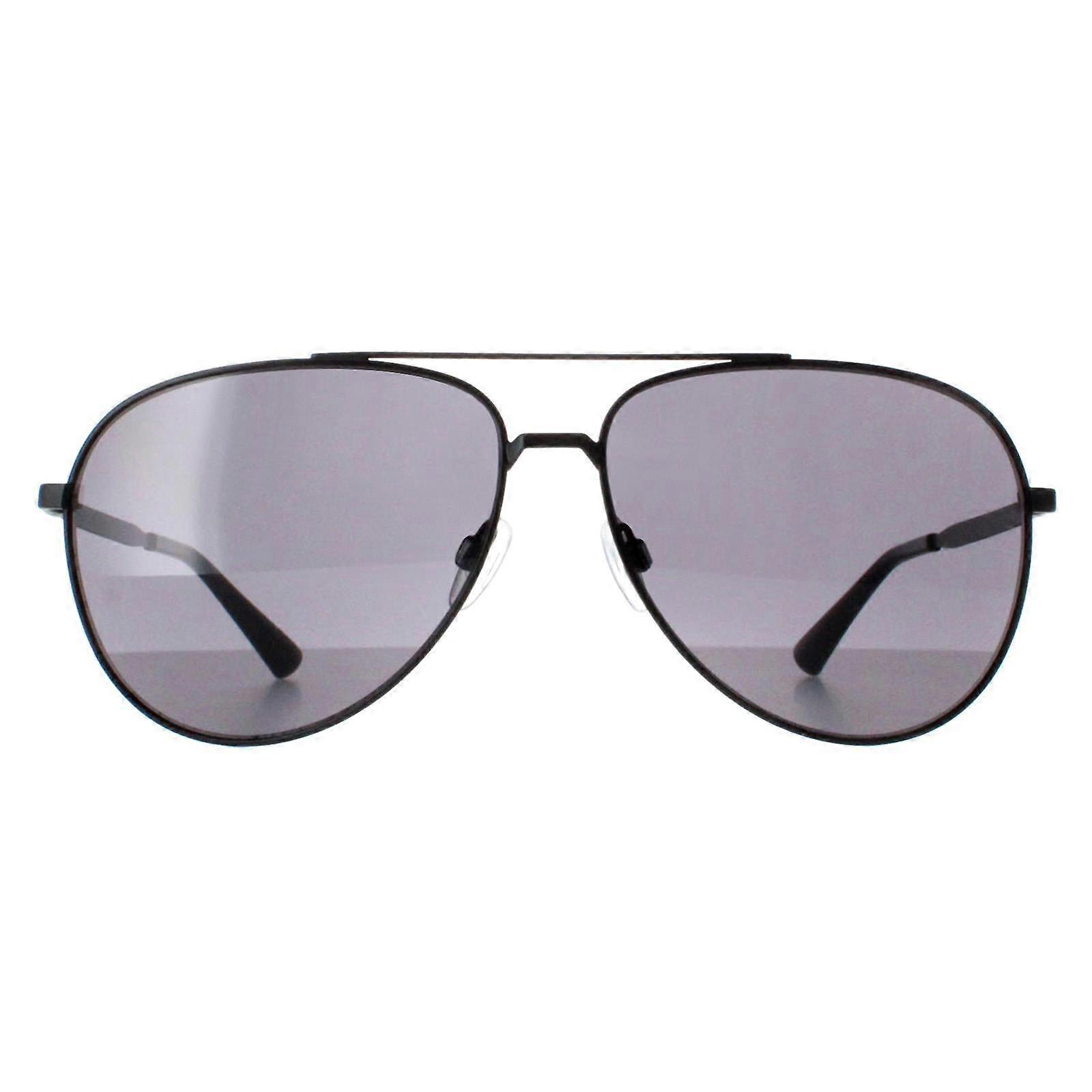 Calvin Klein 太阳镜 CK22124S 002 半哑光黑色 灰色