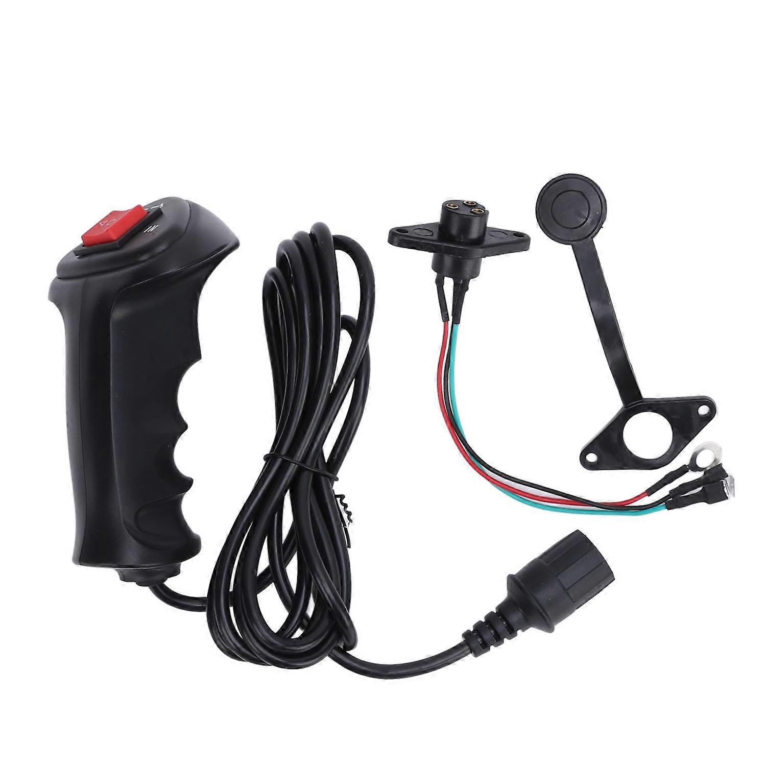 Car Winch Remote Control Kit 7.5ft Cable Enhanced Safety Reliable Performance Winch Electric Remote 