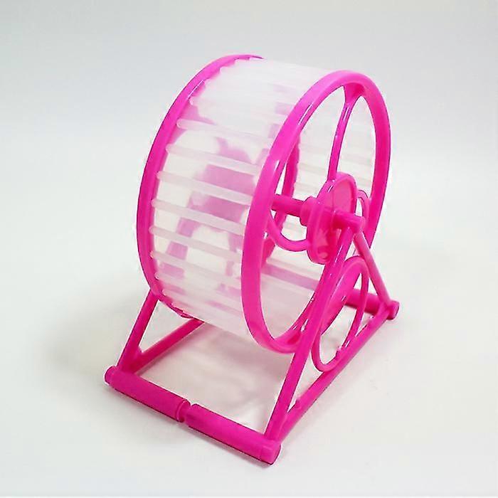 Small Pet Hamster Running Wheel Toy Silent Rotatory Exercise Scroll Sport Toys(1pcs, Blue)