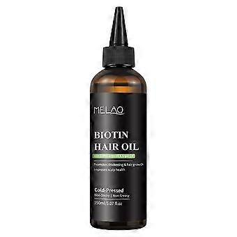 Biotin Hair Oil For Hair Growth | With Coffee Bean Oil & Argan Oil | Hair Strenghtening Treatment | Nourishing & Volumizing | Hair Thickening Oil Impr