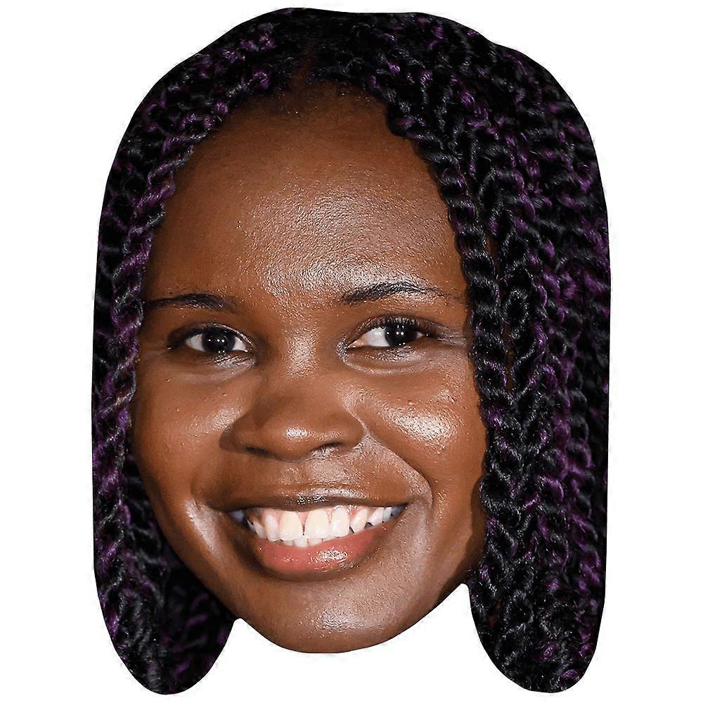 Deborah Ababio (Smile) Celebrity Mask, Flat Card Face