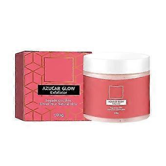 Glow Exfoliator, Peeling für das Gesicht, Zucker-Gesichtspeeling, sorgt dafür, dass sich die Haut glatt anfühlt, verbessert die Hautstruktur, peelt sanft 1 Stück