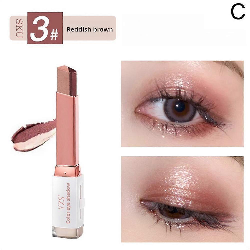 Gradiente Double Colour Eyeshadow Stick Dois Tons Eye Shadow Cosmetics