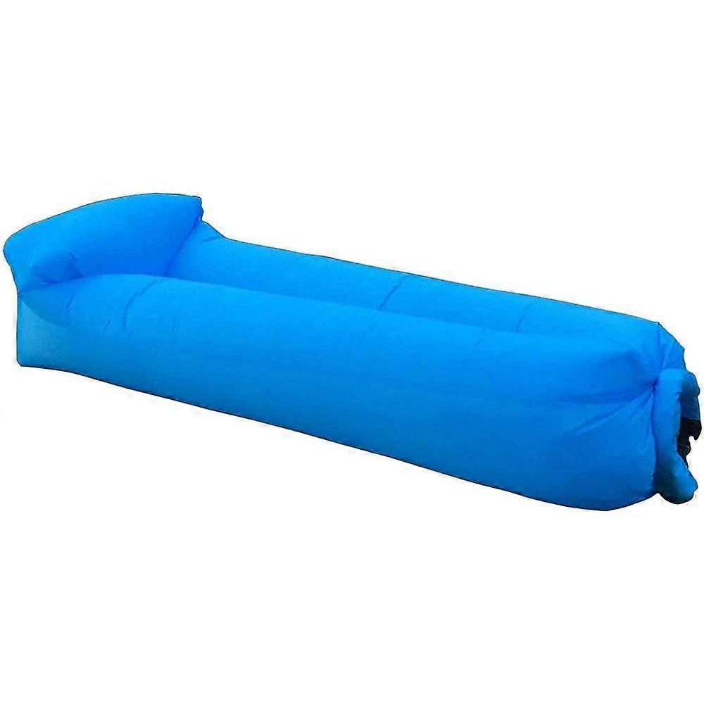 Camping Accessories Meets Luxury, Beach Activities Companion, Easy to Use for Effortless Setup, Portable Inflatable Lounger for On-the-Go Relaxation,