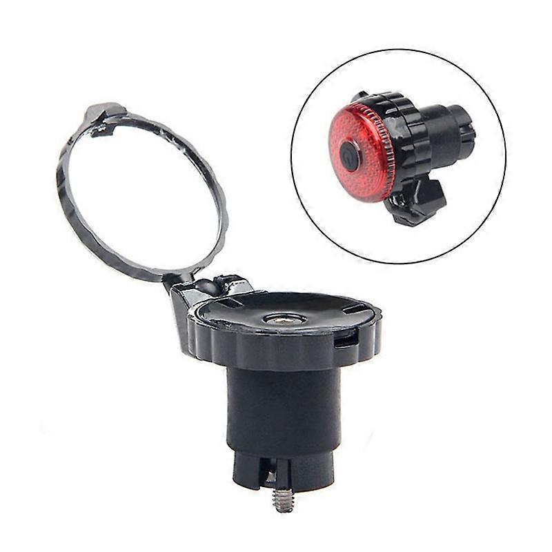 Bicycle Handlebar Folding Rearview Mirror, Color: With Light