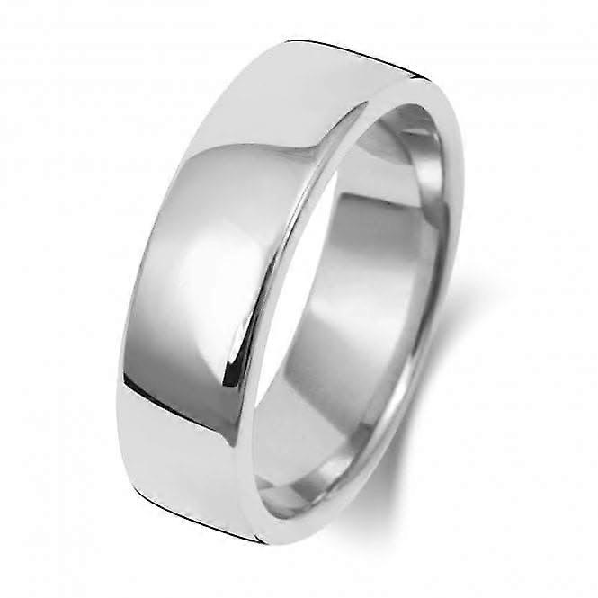 Wedding Band 9K Soft Court 6mm-1.25 Wedding Ring W136WL