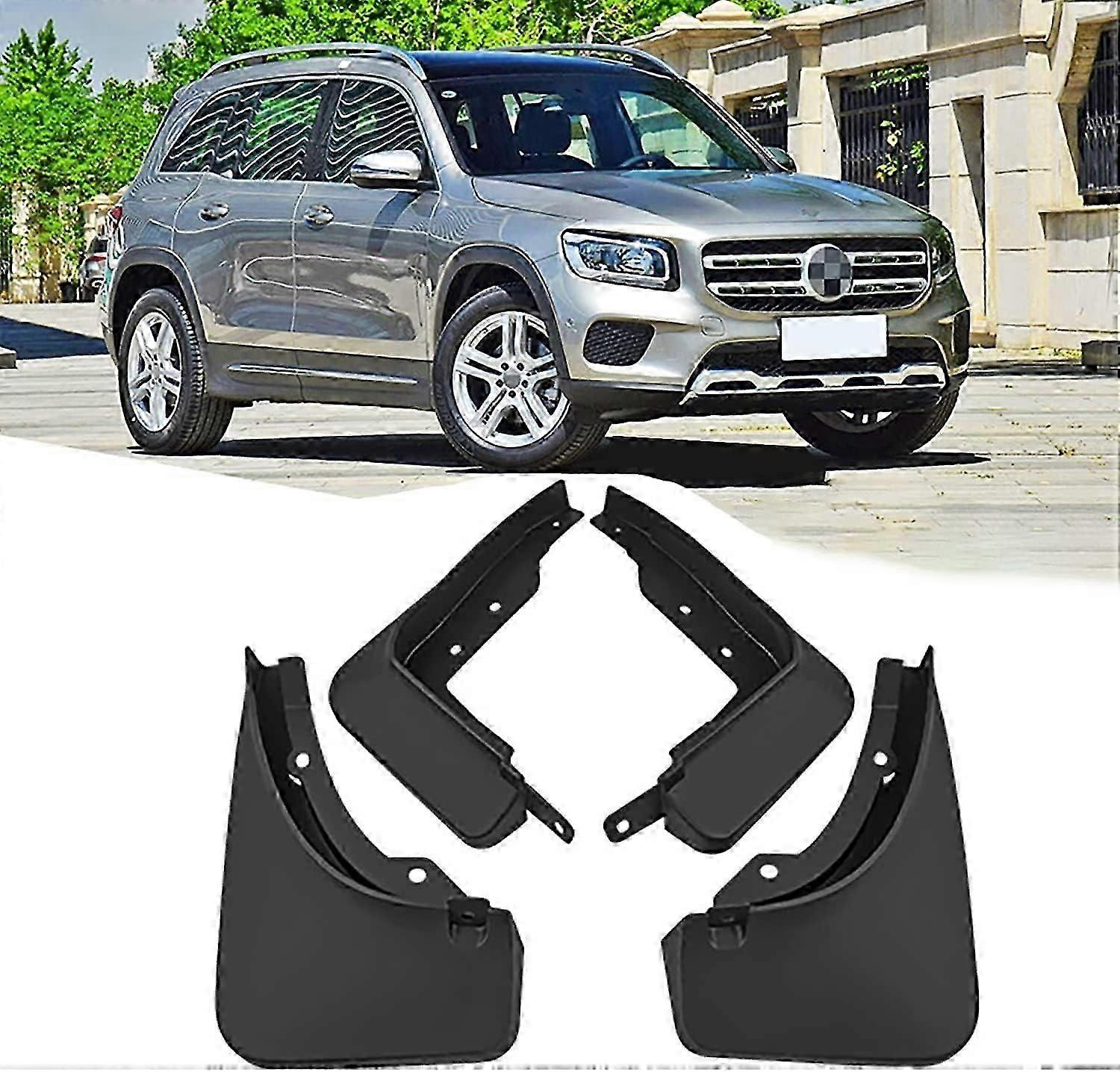 BMW E46 Schmutzfänger Set - 4-teilig Spritzschutz Vorne & Hinten Für 3er Reihe