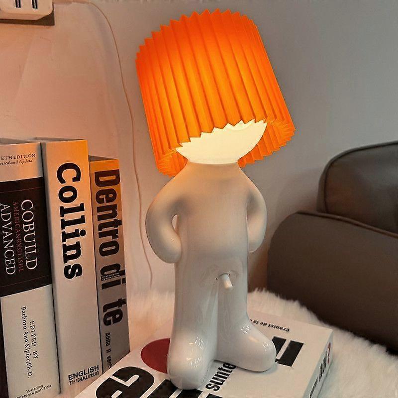 Shy Boy Table Lamp, Portable Rechargeable Bedside Lamp