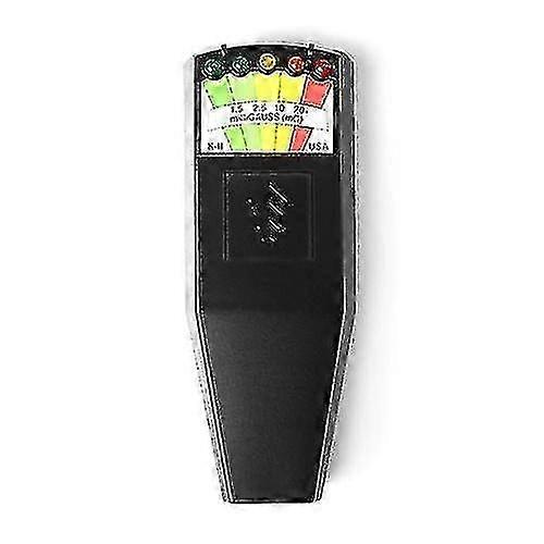 Portable EMF Magnetic Field Monitor 5 LED Gauss Meter for K2 Emf