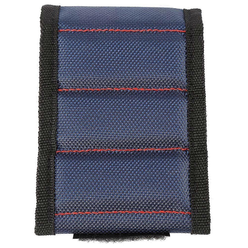 Magnetic Wristband for Holding Screws and Tools