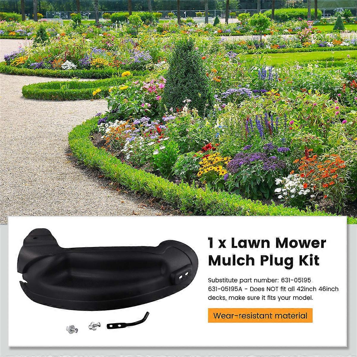 Βούλωμα εδαφοκάλυψης αντικατάστασης 631-05195A 631-05195 για τις χλοοκοπτικές μηχανές καταστρώματος 42in/46in, εξάρτηση βουλωμάτων πολτοποίησης 19B300