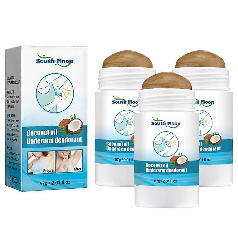 3Pcs Odeur Corporelle Anti-transpirant Inhibiteur De Cheveux Rouleau Désodorisant Longue Durée Sous Les Aisselles Éliminer Les Mauvaises Odeurs Soins de La Peau