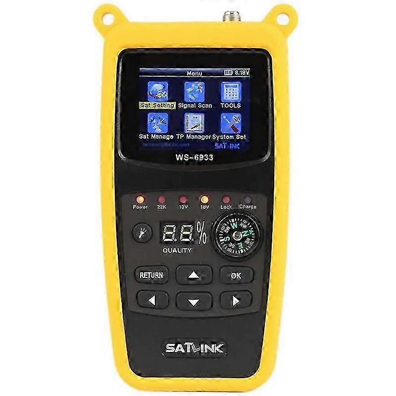 WS-6933 DVB-S2 FTA C&KU Band Digital Satellite Meter Finder
