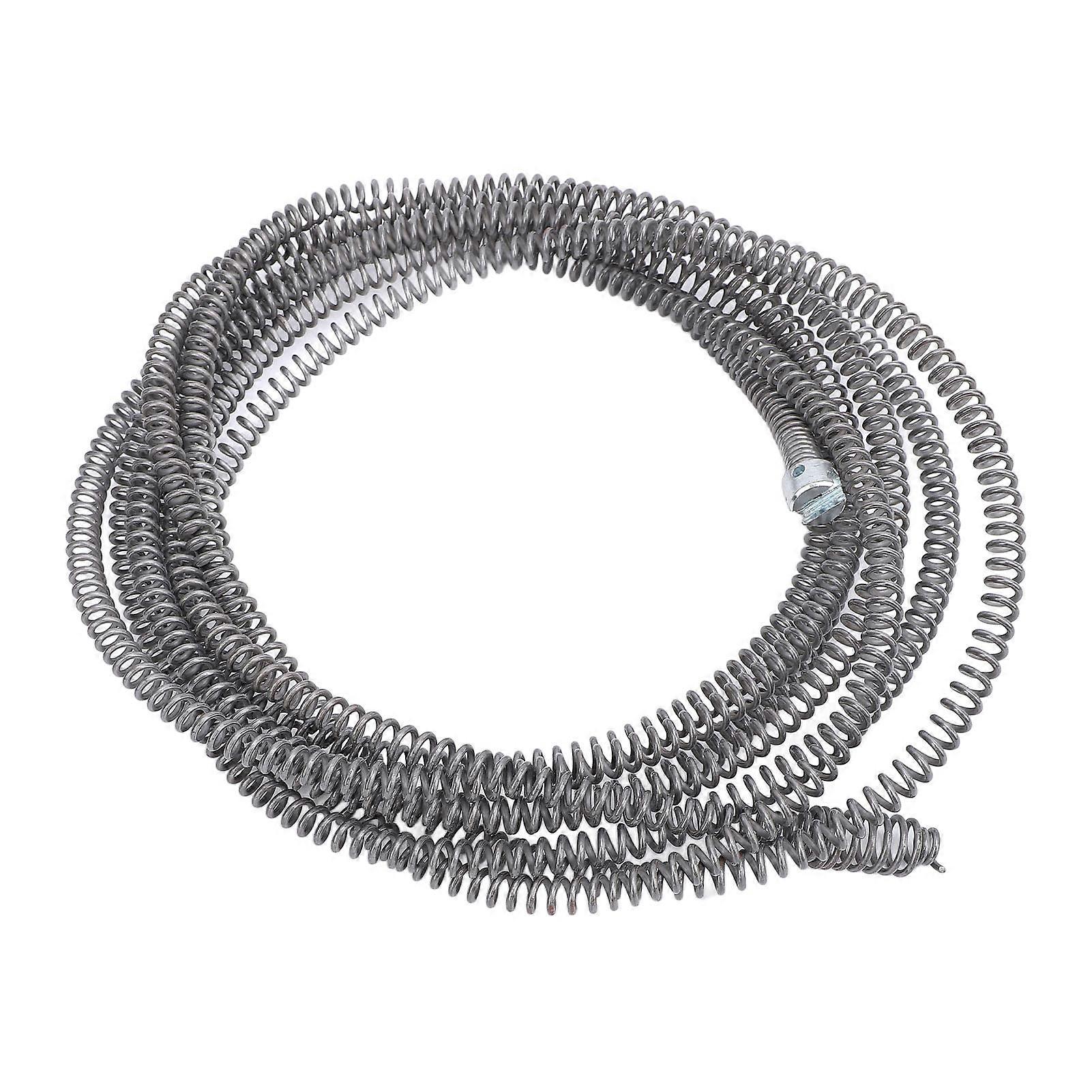 Drain Cleaner Auger Cable 16mm Spring 3m Toilet Pipe Snake