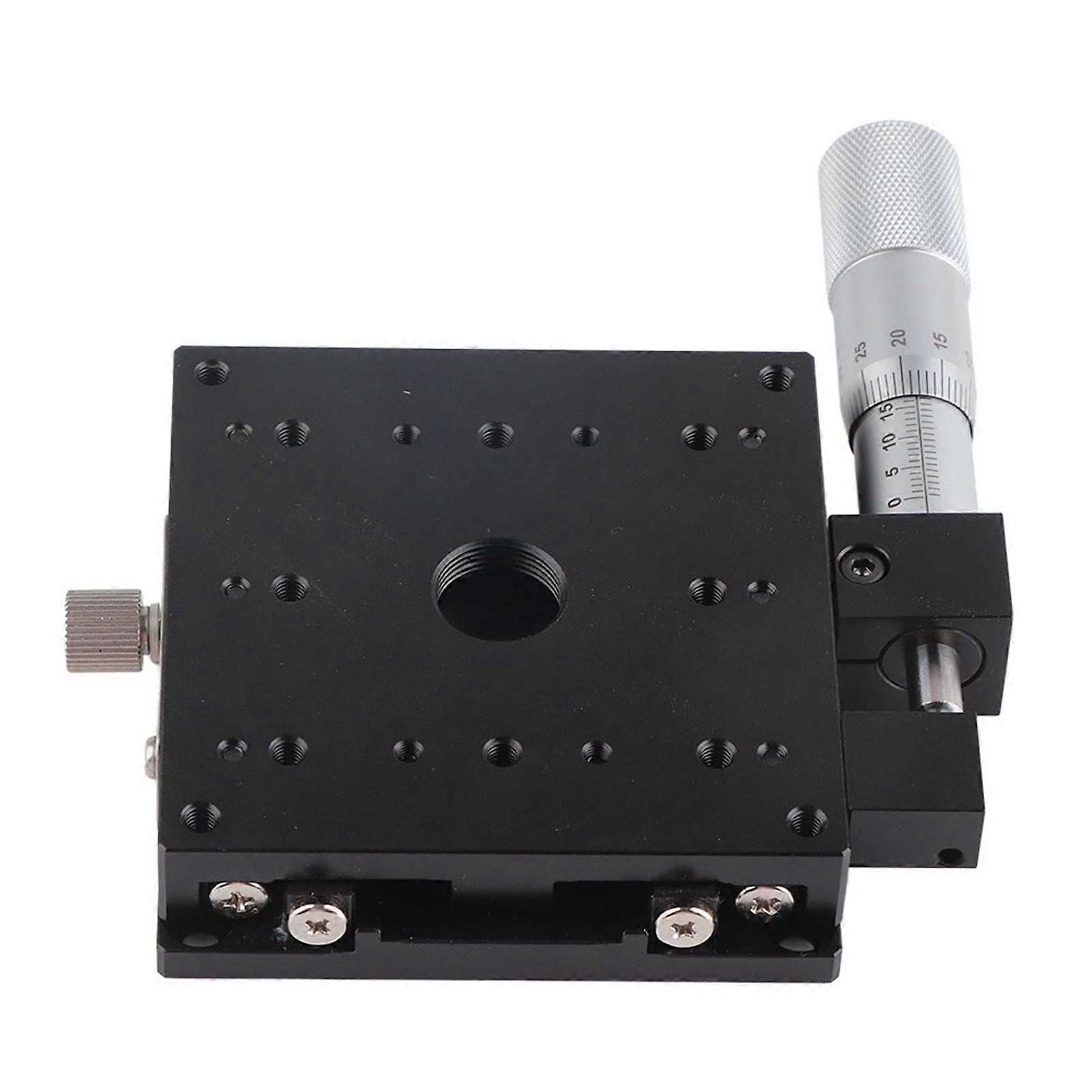 SEMX80‑AS Micrometer Manual Slide Table Linear Stages Cross Roller Guide 80 * 80mm