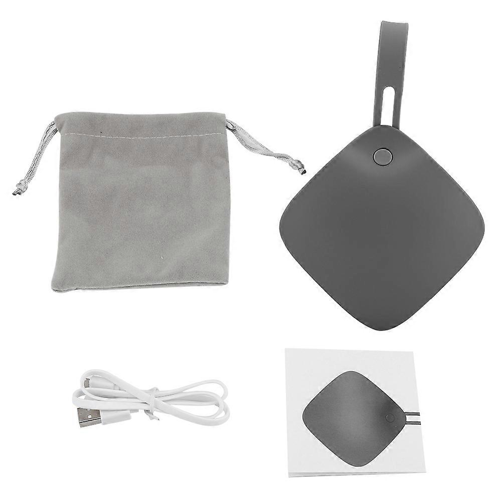 Mini Portable Explosion-Proof USB Hand Warmer 5000mAh Gray 8.8x8.8cm
