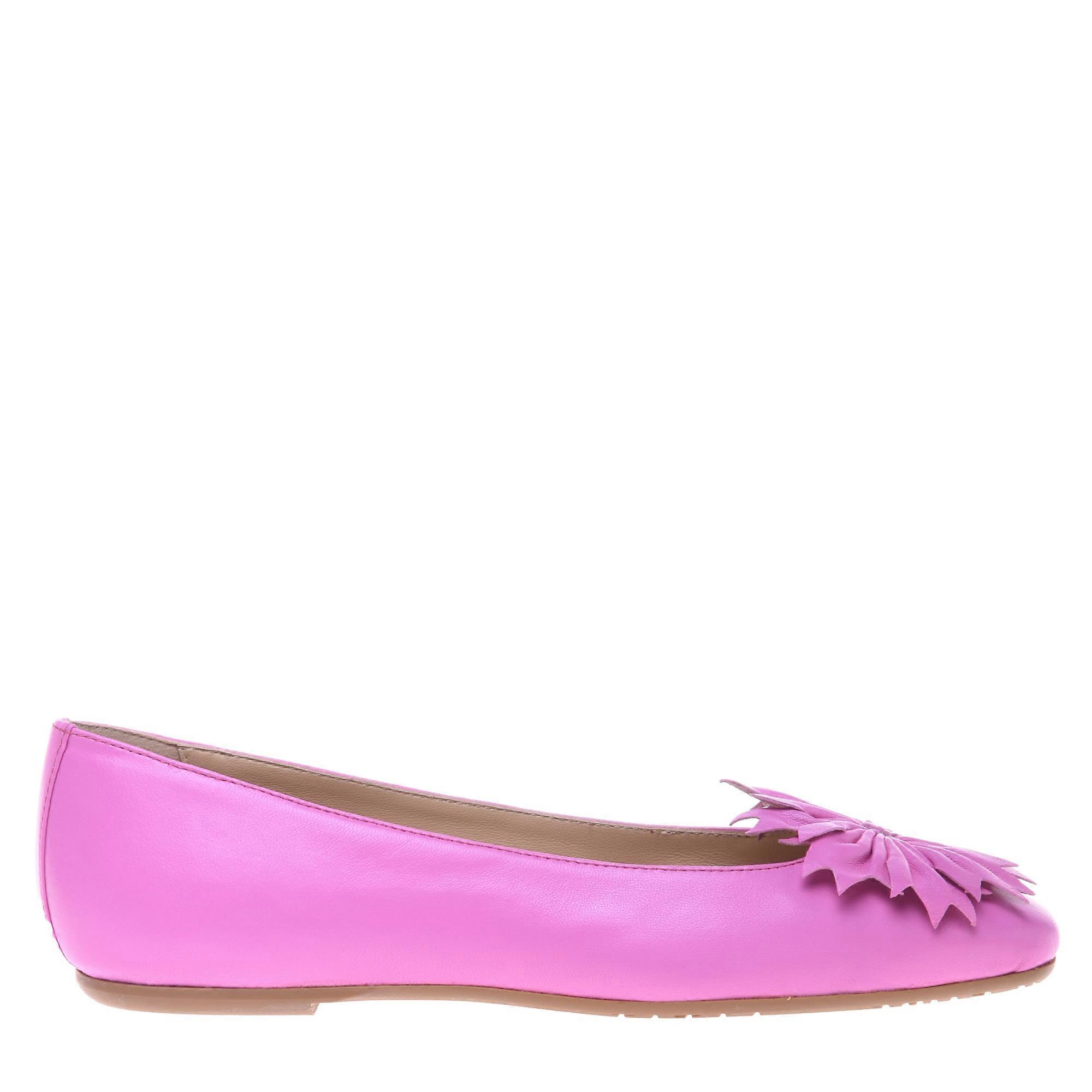 Baldinini - Red Nappa Leather Ballerina