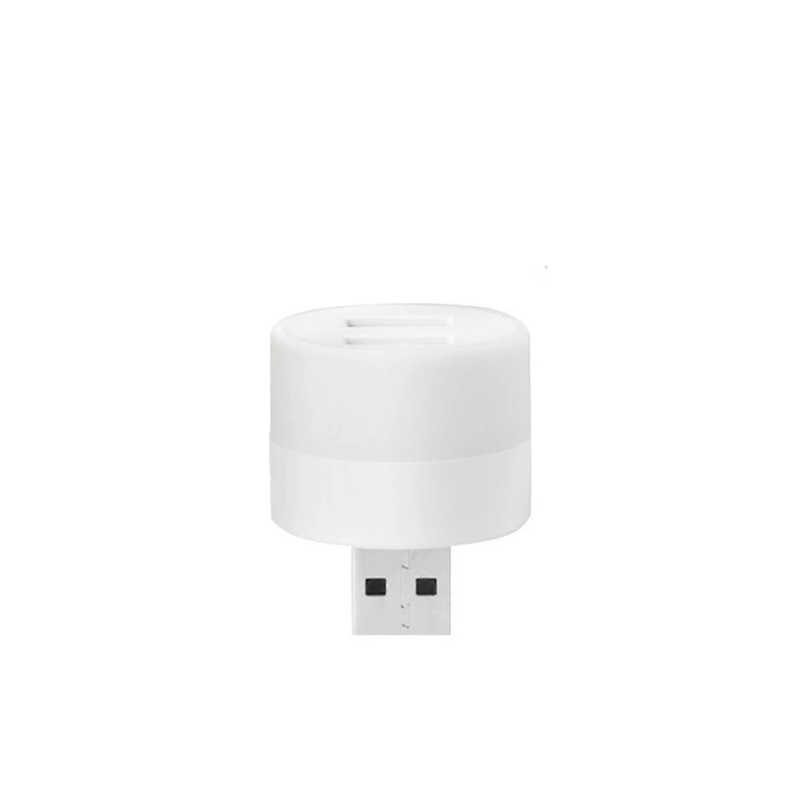 Small Black Table lamp USB Plug Computer lamp USB Mobile Power Charging Small Book led Lamps Eye Protection Reading Light Small Round Night Light