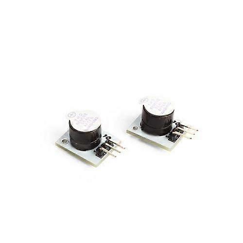 Arduino Compatible Active Module Buzzer 2 Pack for Projects, 5V Operation, Compact Size, Ideal for Alarms