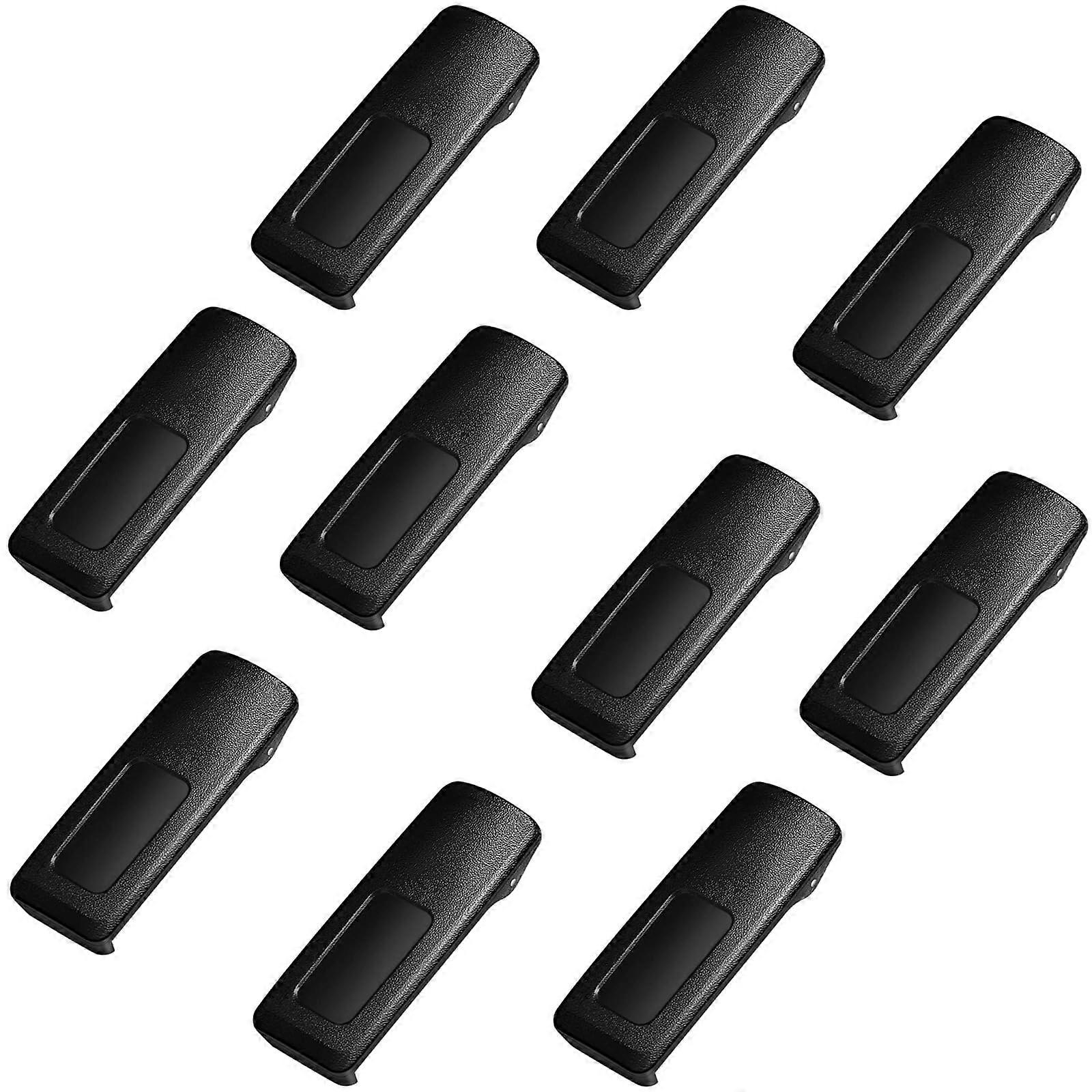 10-Pack for Motorola XPR3500e Belt Clip PMLN4651 for Motorola APX3000 APX4000 XPR6350 XPR6380 DGP4150 DGP6150 Walkie-Talkie Clip