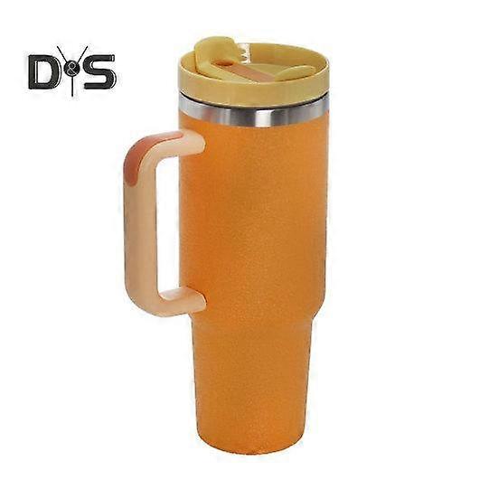 40oz 1200ml Food Grade Drink Tumbler Large Capacity Modern Cold Coffee Mug Car Cup Bottle