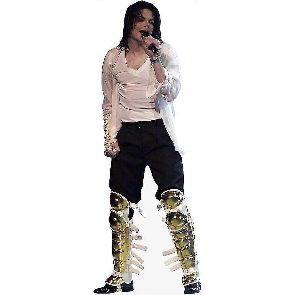 Michael Jackson (Singing) Cardboard Cutout (lifesize OR mini size). Standee. Stand Up.