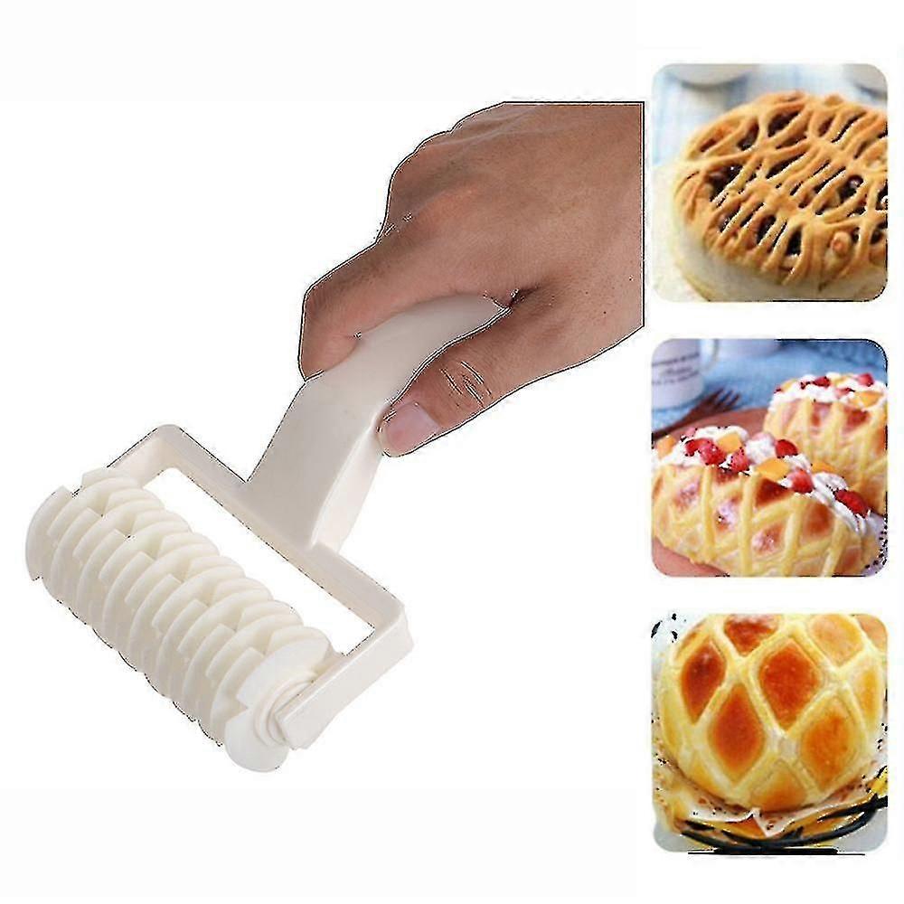 Miniowl-baking Mold Pastry Lattice Roller Plastic Cutter Bakery Tool