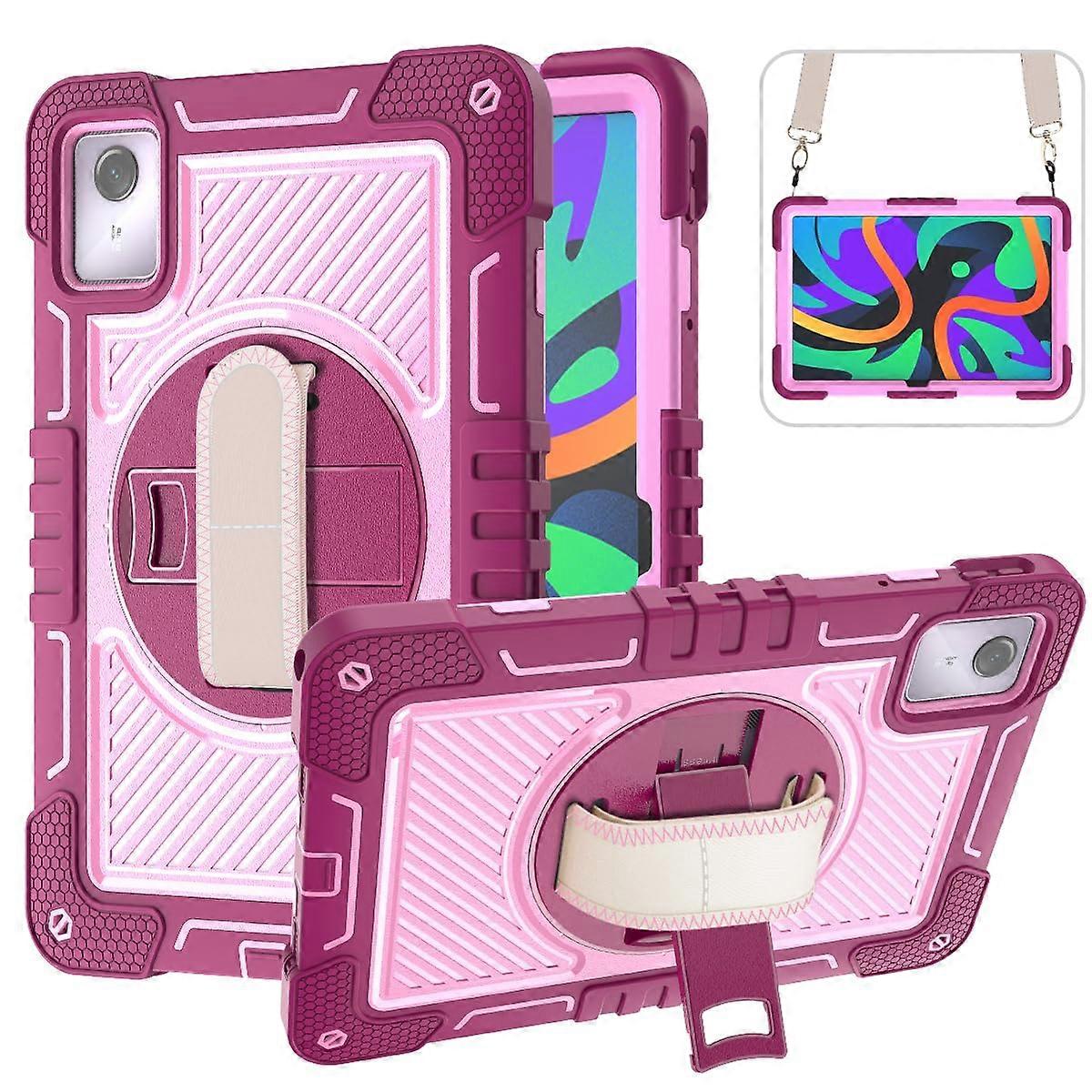 Tablet Case for Lenovo Tab M11/Lenovo Tab K11/TB-331FC 11.0 inch, Cover with Stand & Straps