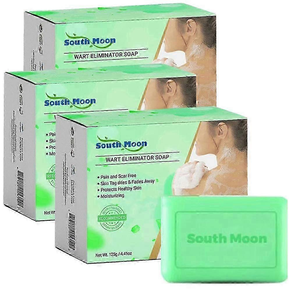 1-3 stks SmoothSkin Wart Eliminator Zeep Natuurlijke Aloë Vera Zeep, Onmiddellijke Verwijdering van Vlekken