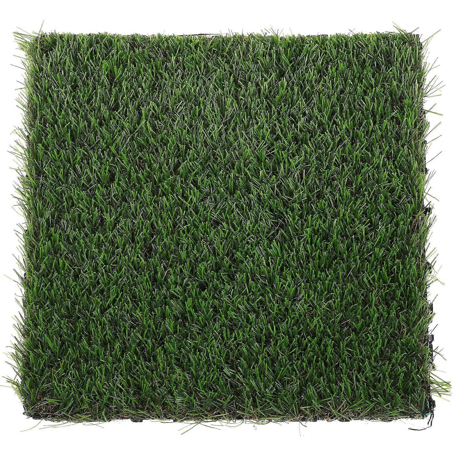 Interlocking Decking Grass Interlocking Grass Deck Tile Outdoor Tile for Patio Balcony Decor