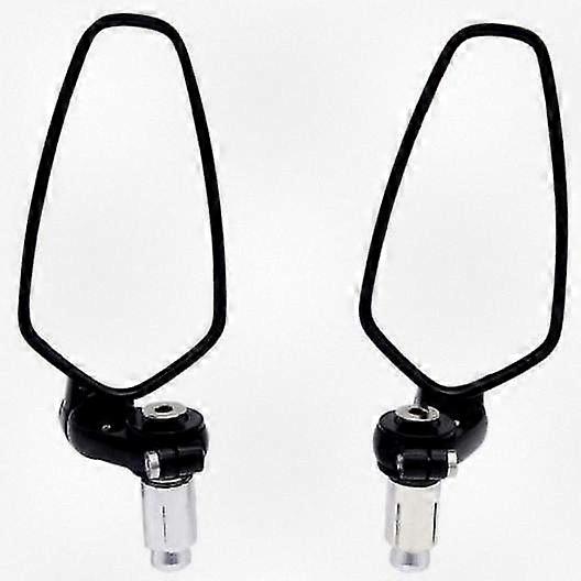 Universal Black Retro Side Rear View Mirror for Motorcycle