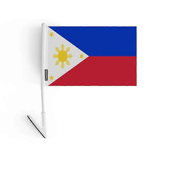 Adhesive Flag – Philippines – 14 x 21 cm – Flexible Polyester – Easy to Stick – 5 pieces