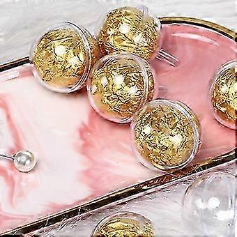 100pcs Clear Chocolate Box, Flower Support Rack Mini For Birthday