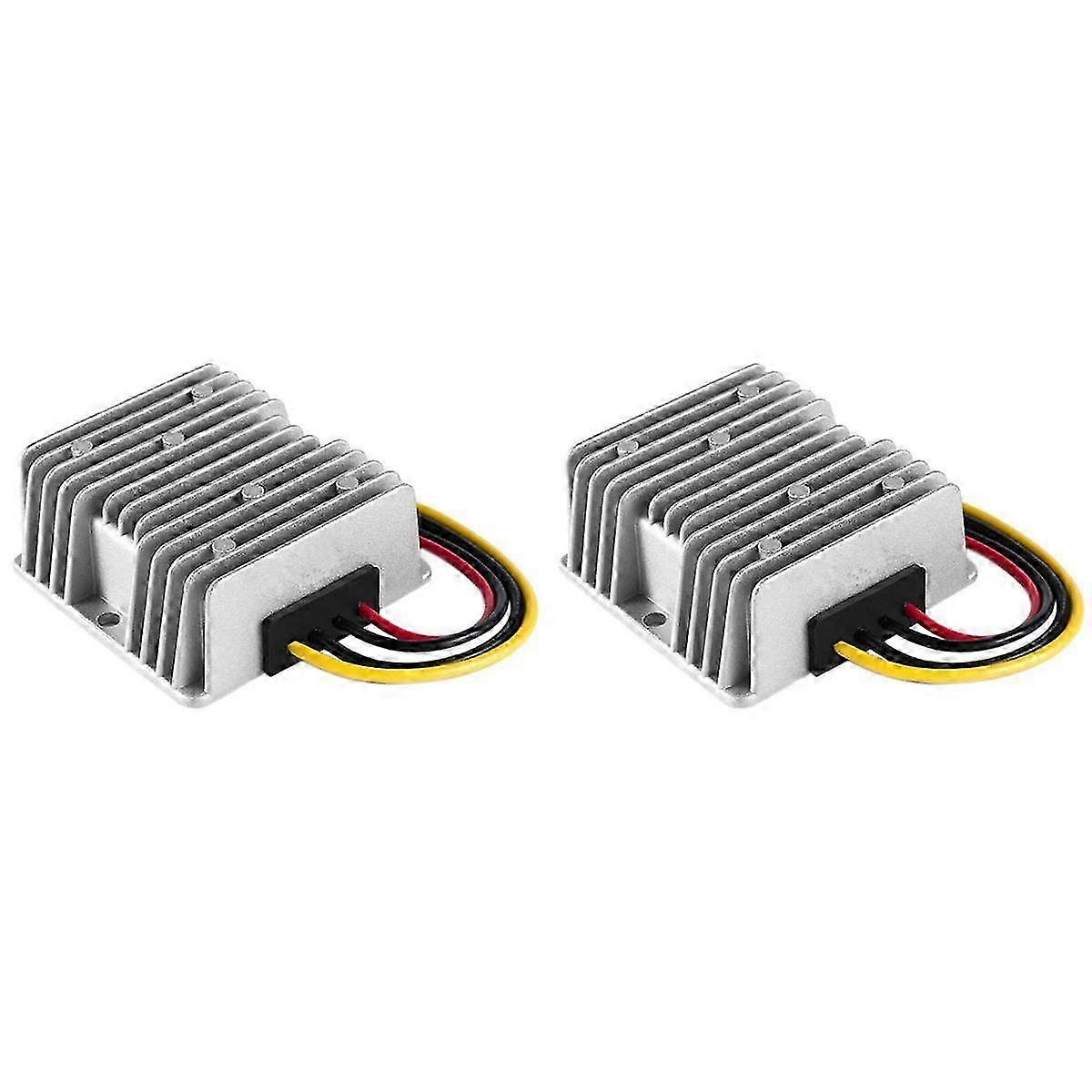 DC/DC Boost Converter 12/24V to 48V 5A 240W Waterproof Voltage Regulator 2X