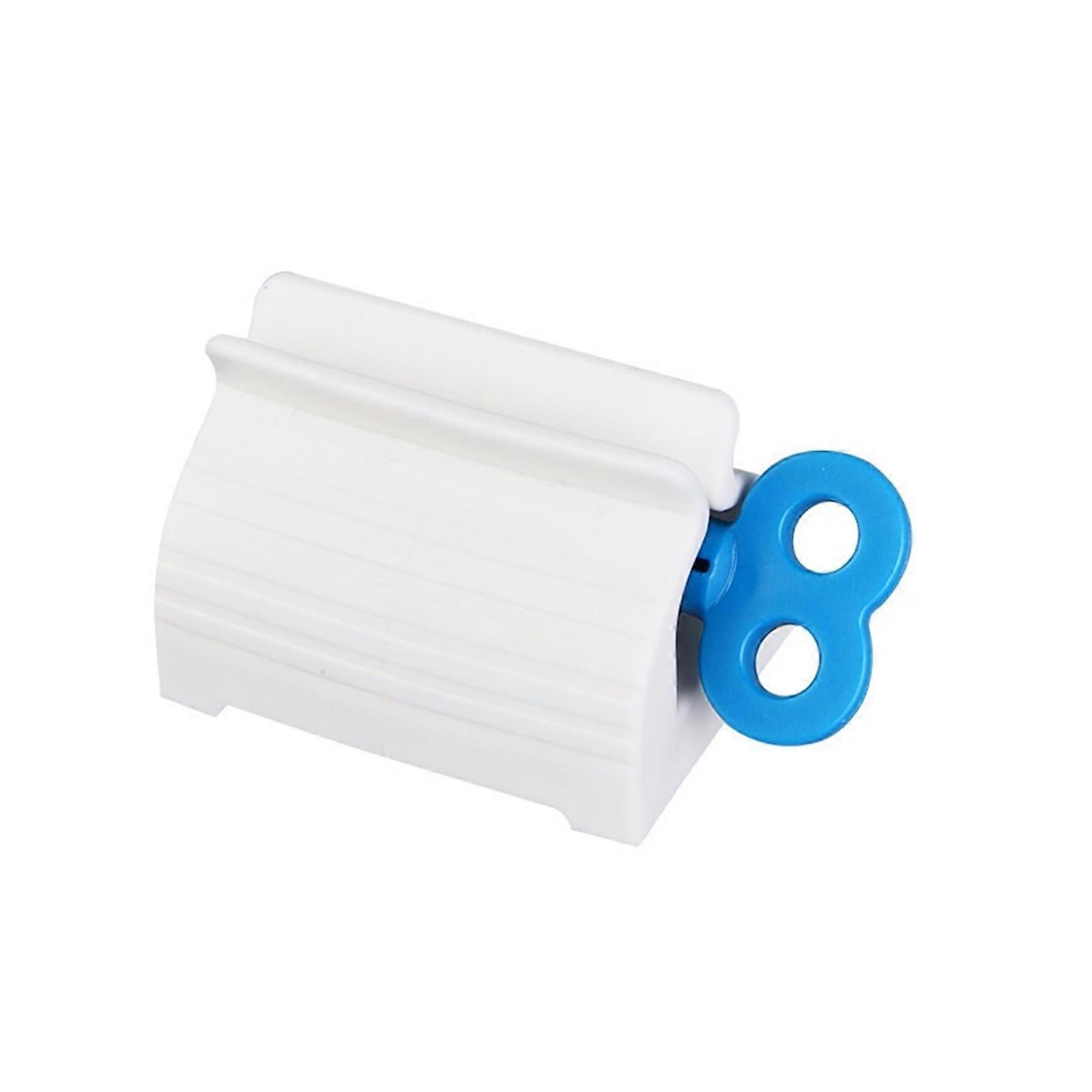 Tube Hand Cream Cleanser Dispenser Holder Squeezer Portable Manual Tool for Toothpaste and Cream (Blue, 1 Piece)