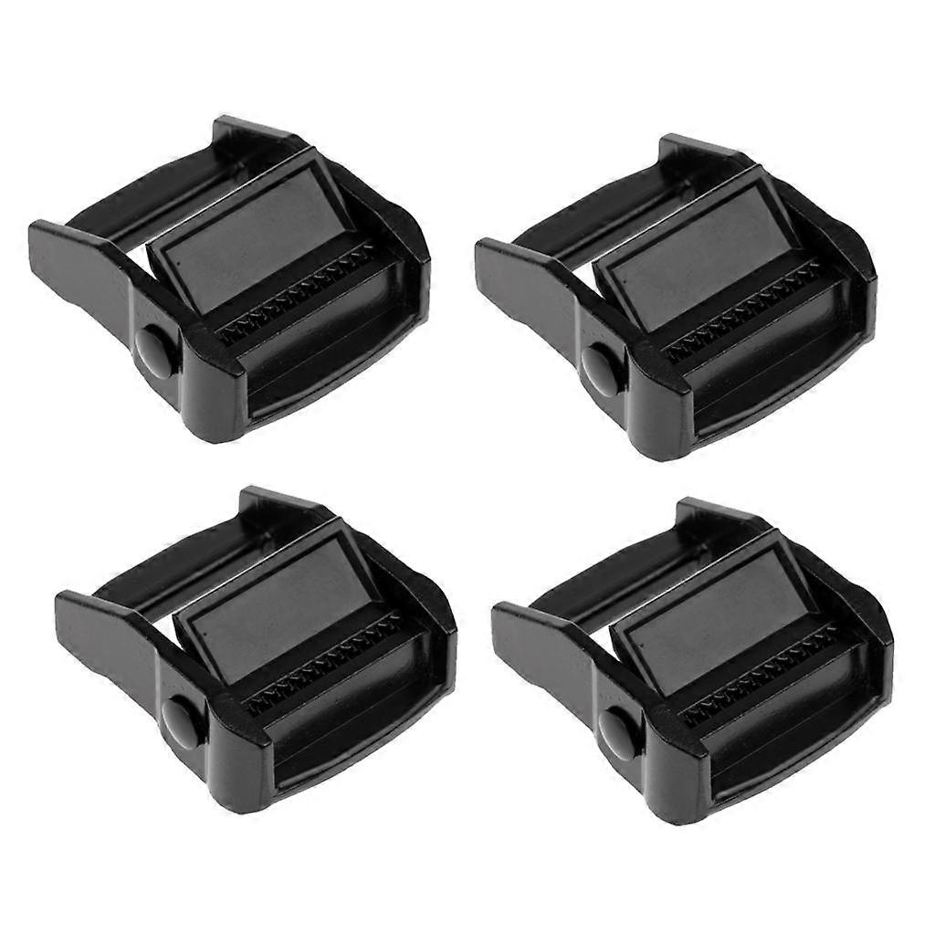 4x 38mm Kayak Canoe Carrier Cam Buckle Toggle Clip Strap Webbing Buckle