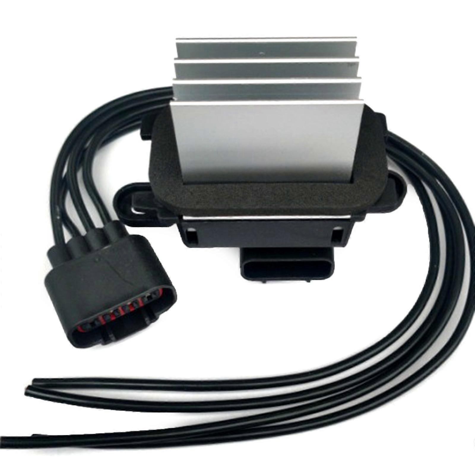 Replace BL3Z19E624A Blower Motor Control Resistor Regulator Blower Motor Resistor with Connector BL3Z-19E624-A
