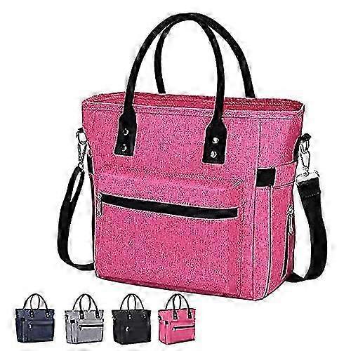 Insulated Lunch Bag with Adjustable Strap, Leak-proof for Office, Picnic & Hiking