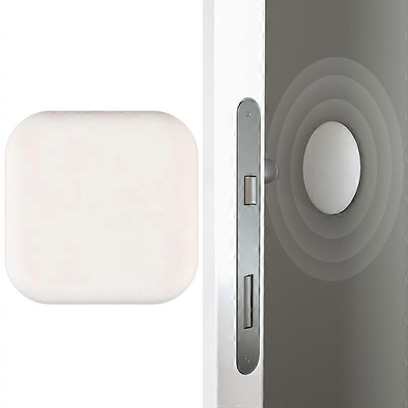 Silent Anti-Collision Silicone Pad For Door Handle, Size: 4.5cm Square White