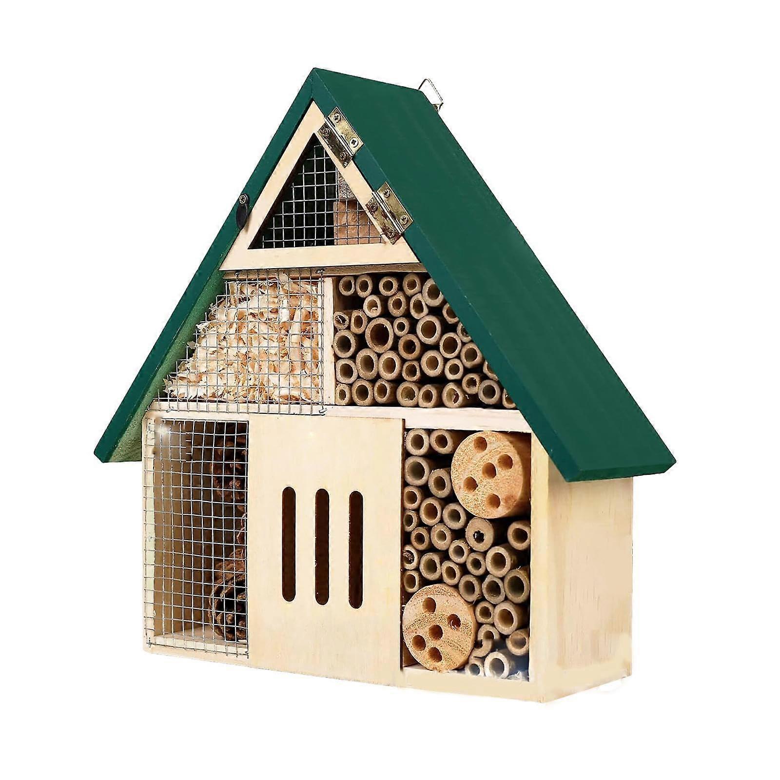 Bee Hotel, Ladybird Habitat, Ladybird Hanging Stick, Butterfly Hotel, Bee for Tree Fence, Yard, Garden Supplies