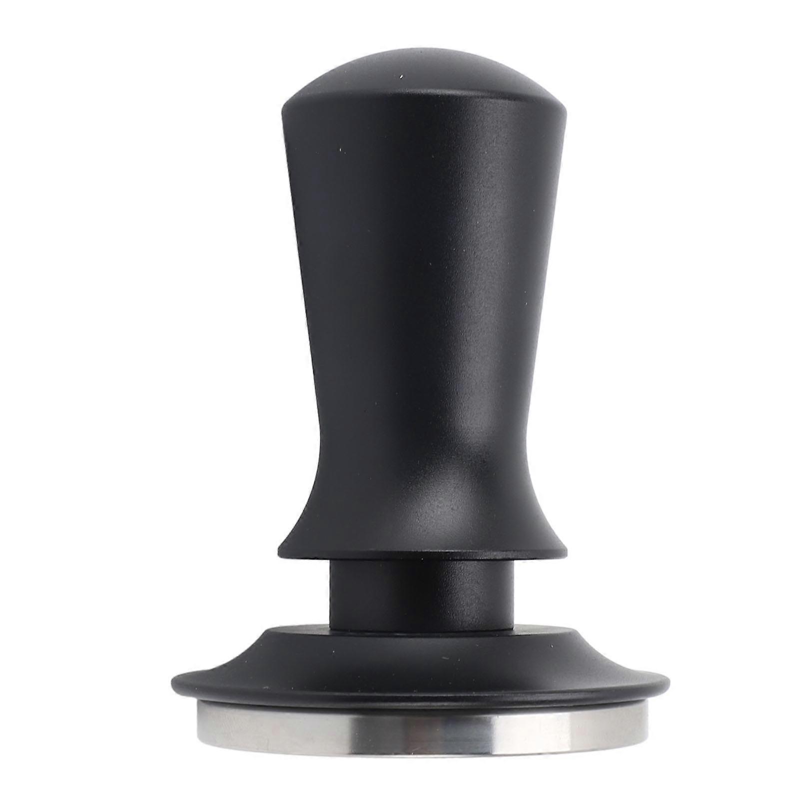 Coffee Press Tamper 2in Flat Base Black 304 Stainless Steel