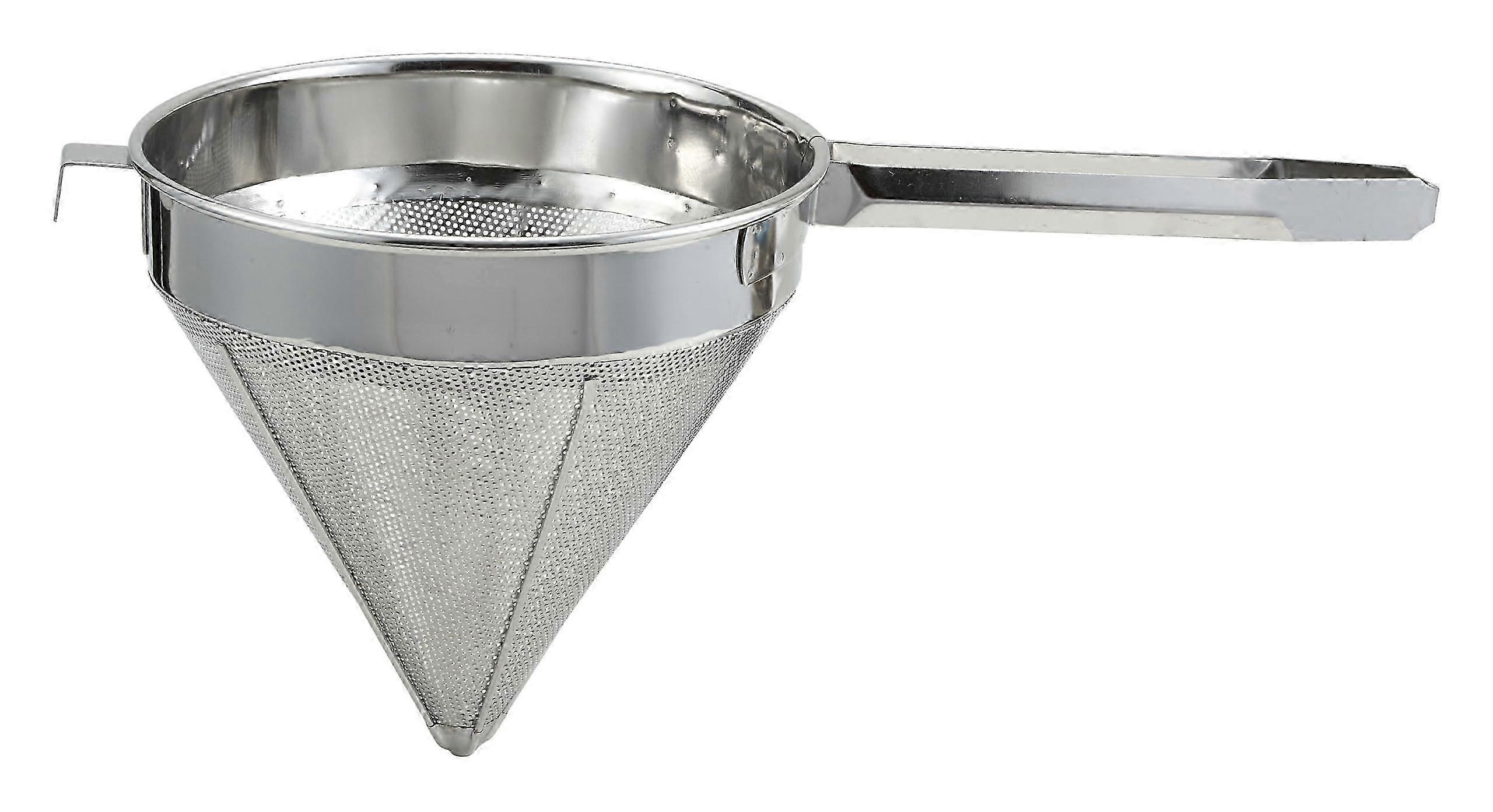 10 Stainless Steel Medium Fine Mesh Strainer for Kitchen Use